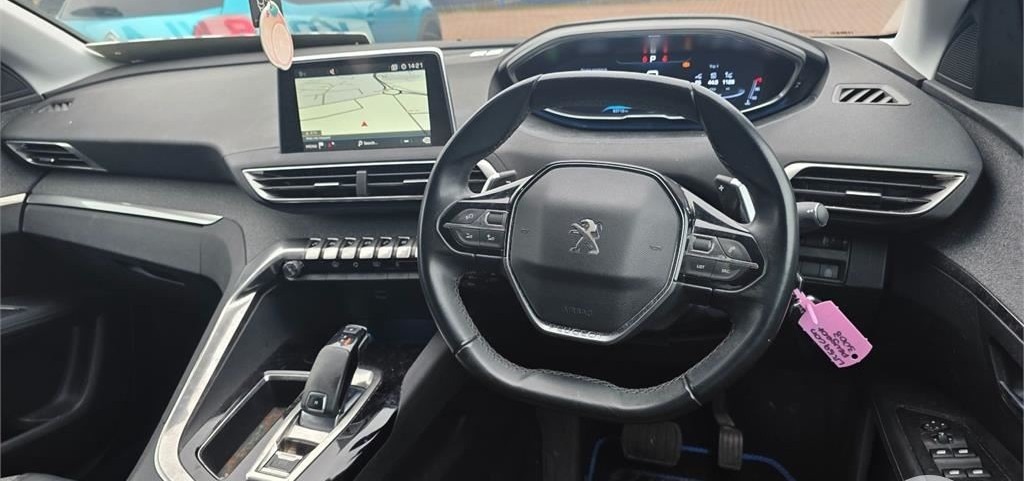 Peugeot 3008 1.5 Bluehdi Allure Eat8 Nav Camera Half KO68WLA Blue #3