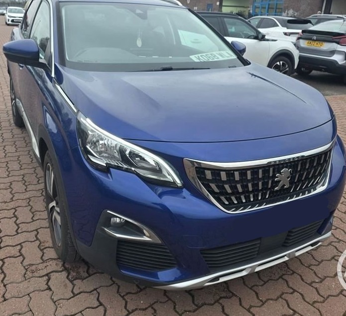 Peugeot 3008 1.5 Bluehdi Allure Eat8 Nav Camera Half KO68WLA Blue #5