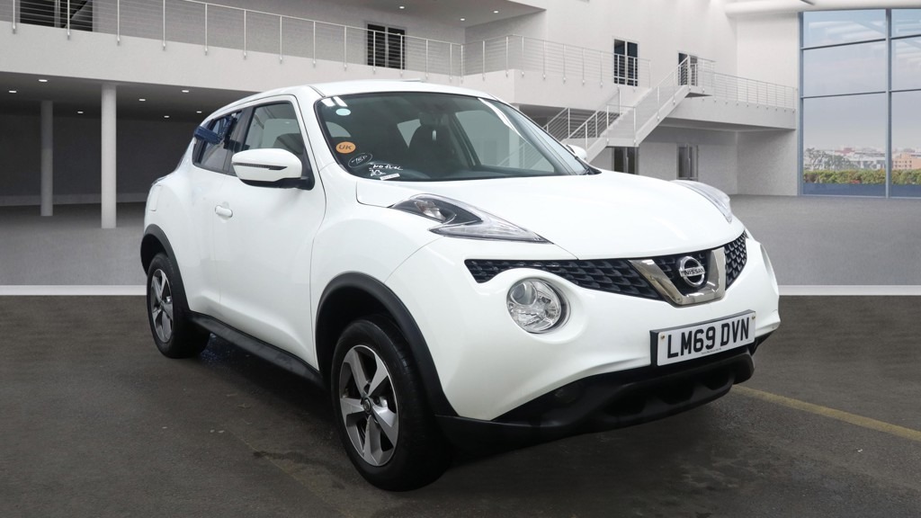 Nissan Juke 1.6 Acenta Ulez Low Insurance Group Nis LM69DVN White #3