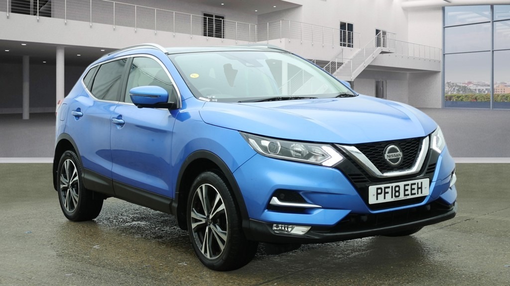 Nissan Qashqai 1.2 Dig-t N-connecta Panroof Nav Camera PF18EEH Blue #5
