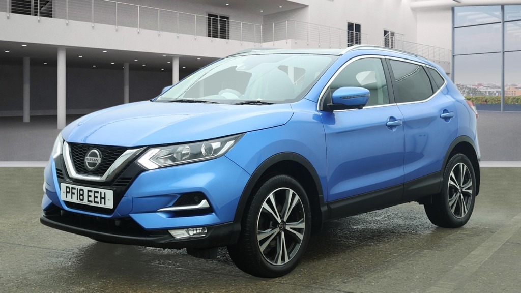 Nissan Qashqai 1.2 Dig-t N-connecta Panroof Nav Camera PF18EEH Blue #6