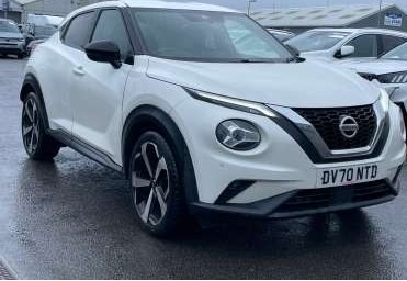 Nissan Juke 1.0 Dig-t Tekna 1 Owner Fsh Ulez Nav White