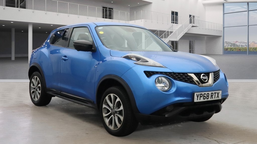 Nissan Juke 1.6 Tekna Bose Nav Camera Interior Pk Blue
