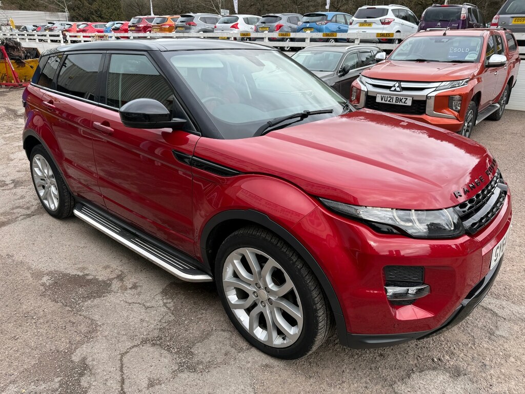 Land Rover Range Rover Evoque 2.2 Sd4 Dynamic Red