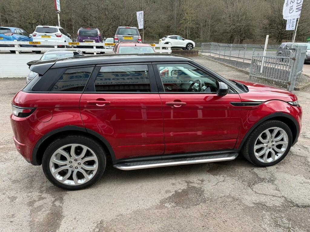 Land Rover Range Rover Evoque 2.2 Sd4 Dynamic Red #4