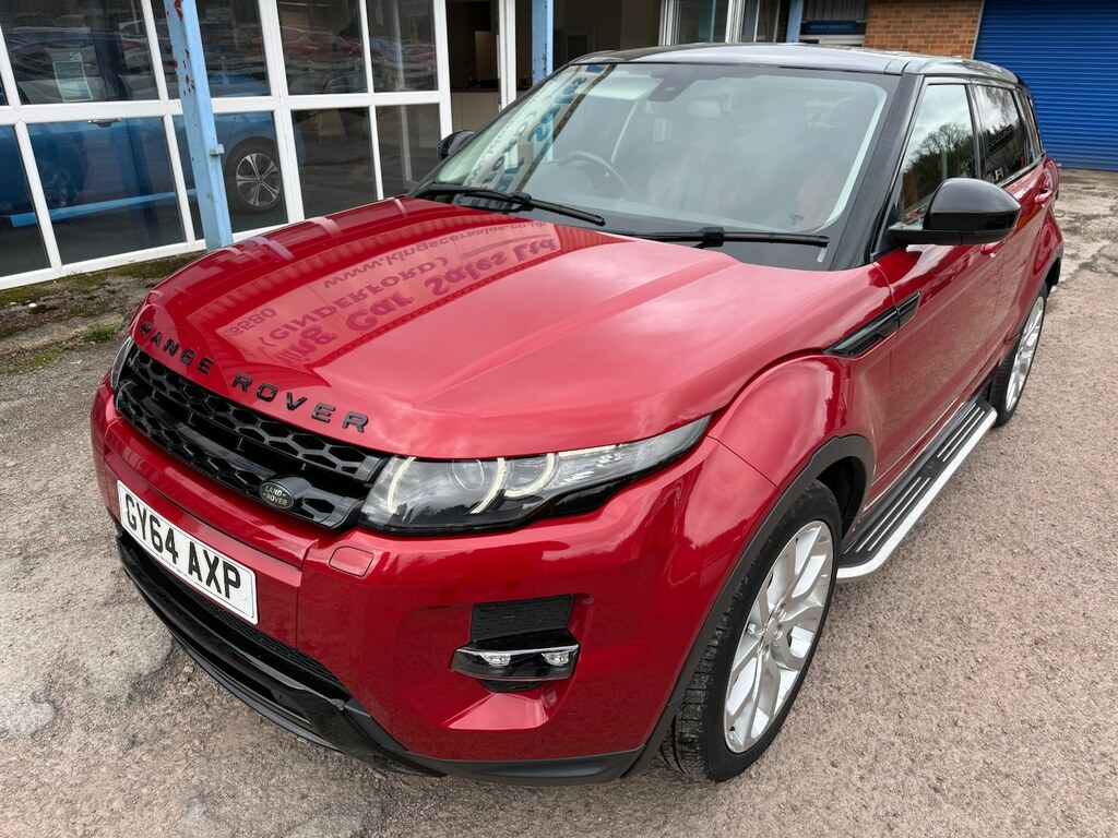 Land Rover Range Rover Evoque 2.2 Sd4 Dynamic Red #3