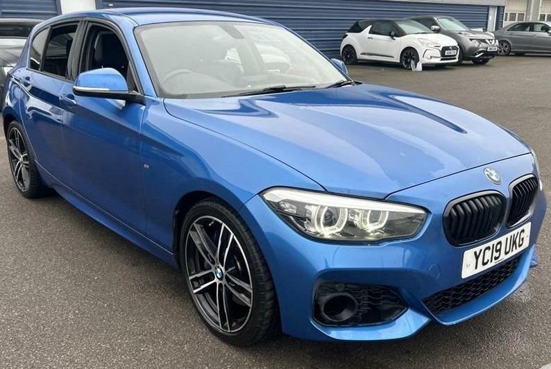 BMW 1 Series 118I M Sport Shadow Edition Nav Ulez Le YC19UKG Blue #5