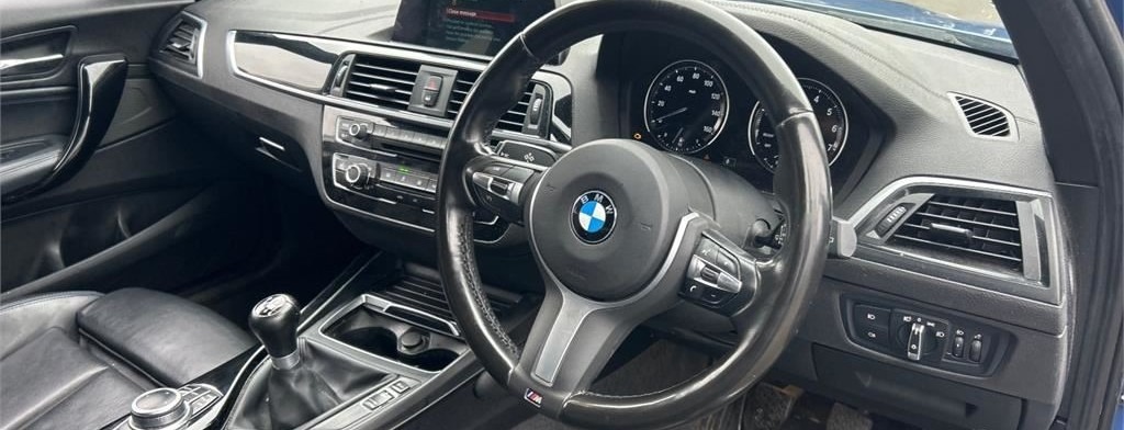 BMW 1 Series 118I M Sport Shadow Edition Nav Ulez Le YC19UKG Blue #3