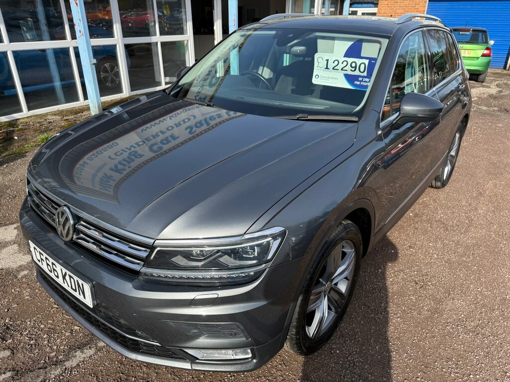 Volkswagen Tiguan 2.0 Tdi 150 Sel CF66KDN Grey #3