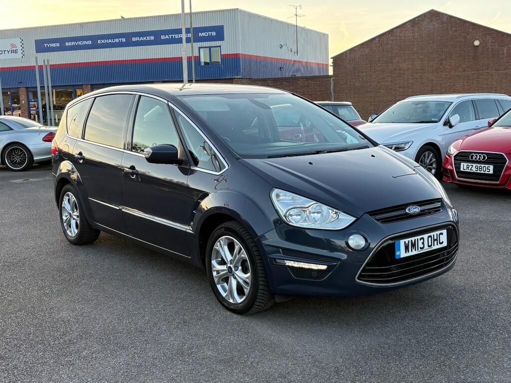 Ford S-Max 2.0 Tdci 140 Titanium 7 Seats Dab Bluet Blue