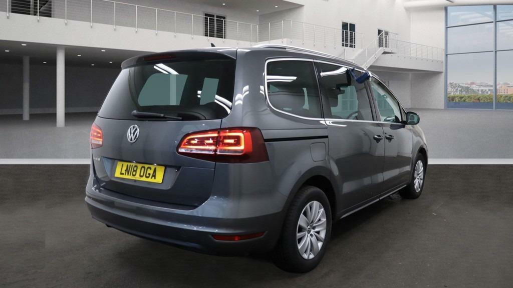 Volkswagen Sharan 2.0 Tdi Cr Bmt 150 Se Nav Dsg Nav Dab 6 Grey #5