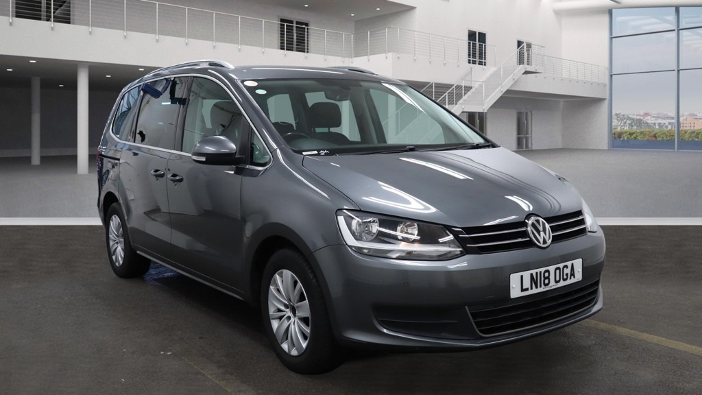 Volkswagen Sharan 2.0 Tdi Cr Bmt 150 Se Nav Dsg Nav Dab 6 Grey