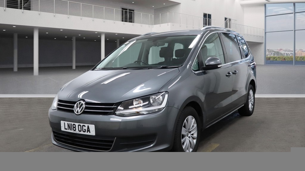 Volkswagen Sharan 2.0 Tdi Cr Bmt 150 Se Nav Dsg Nav Dab 6 Grey #4