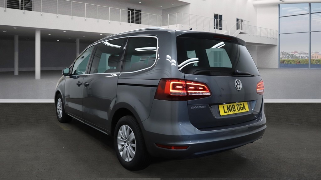 Volkswagen Sharan 2.0 Tdi Cr Bmt 150 Se Nav Dsg Nav Dab 6 Grey #2