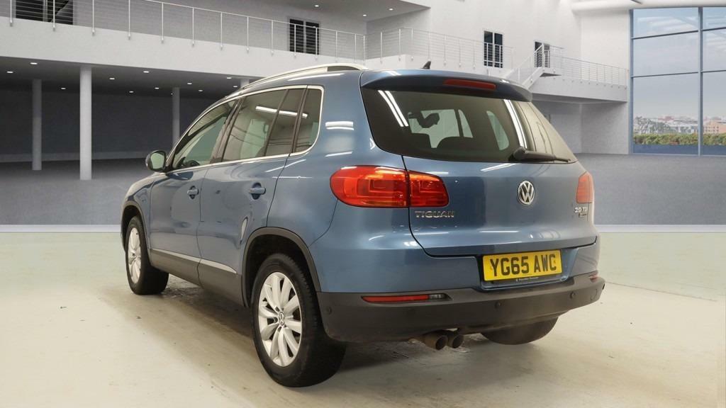 Volkswagen Tiguan 2.0 Tdi Bmt Match 4Motion 150 Dsg Ulez Na YG65AWC Blue #2