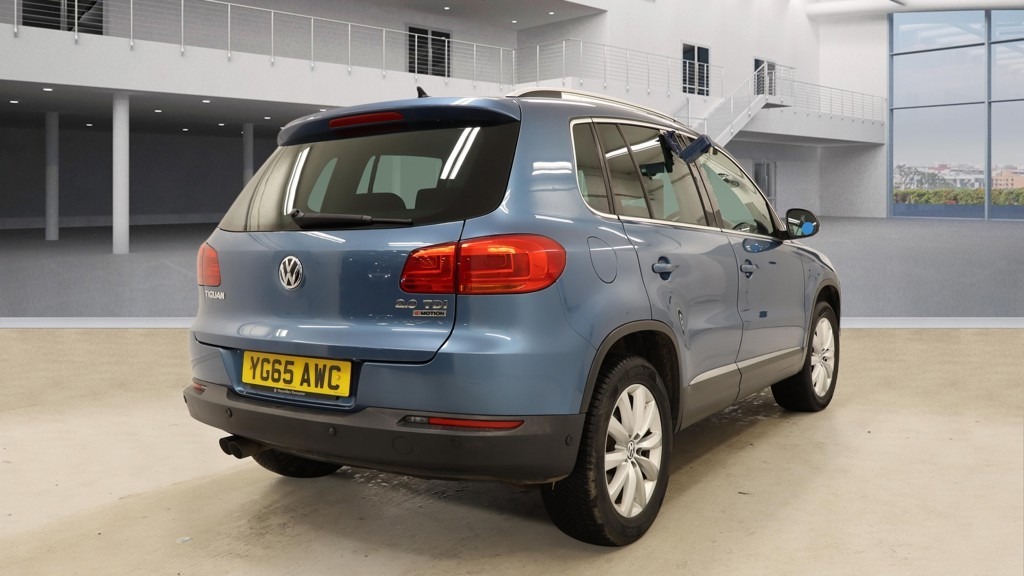 Volkswagen Tiguan 2.0 Tdi Bmt Match 4Motion 150 Dsg Ulez Na YG65AWC Blue #5