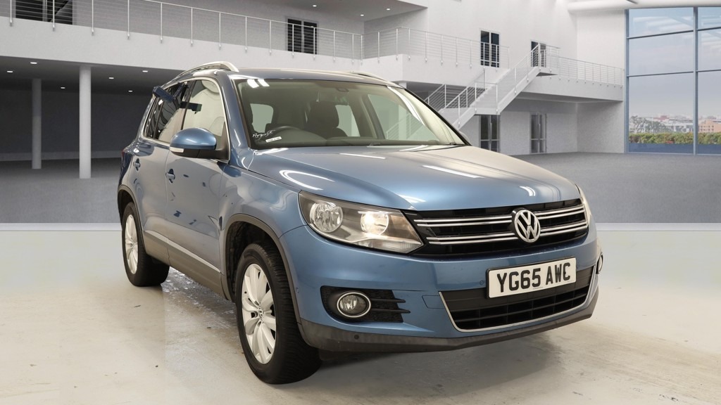 Volkswagen Tiguan 2.0 Tdi Bmt Match 4Motion 150 Dsg Ulez Na Blue