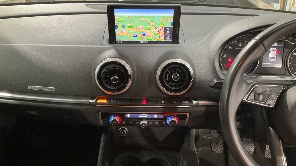 Audi A3 2.0 Tdi Sport Nav Dab Bluetooth Ulez Black #3