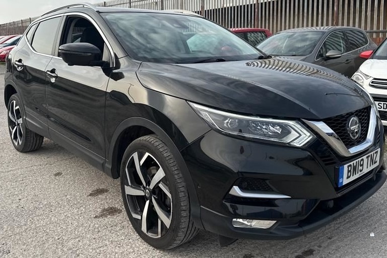 Nissan Qashqai 1.5 Dci Tekna Panroof Bose Nav Camera Black