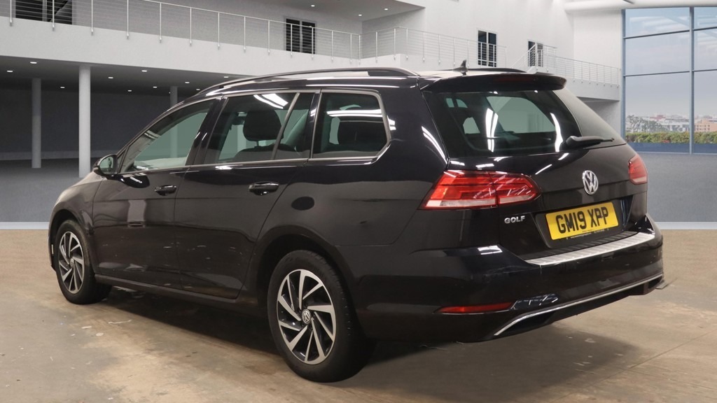 Volkswagen Golf 1.6 Tdi Match Dsg Sat Nav Vw History Ul GM19XPP Black #2