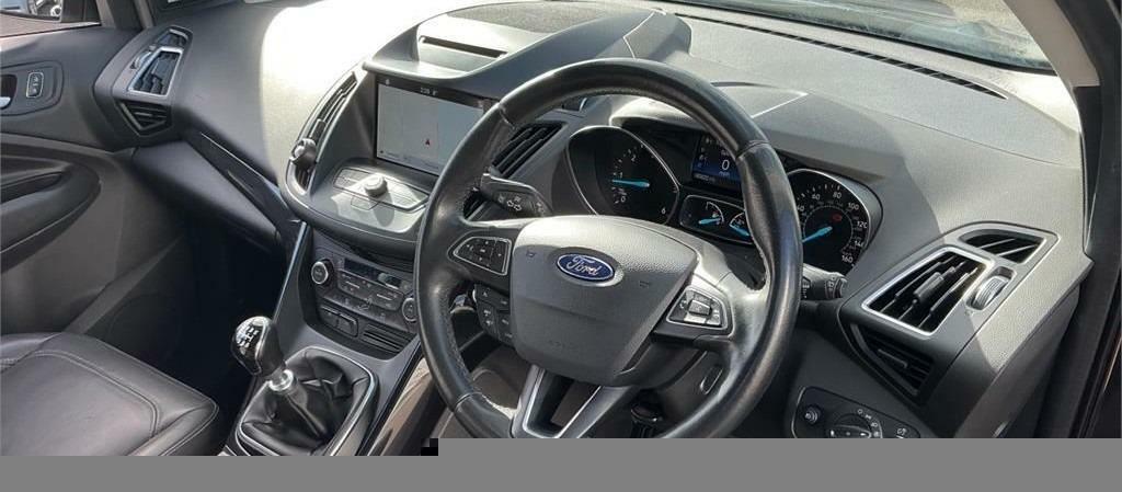 Ford Kuga 2.0 Tdci Titanium X Panroof Leather Ap HV18XRN Black #3
