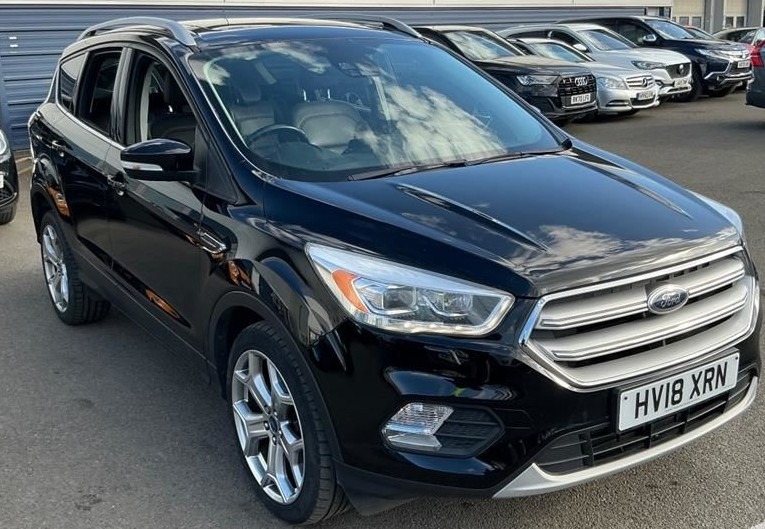 Ford Kuga 2.0 Tdci Titanium X Panroof Leather Ap Black