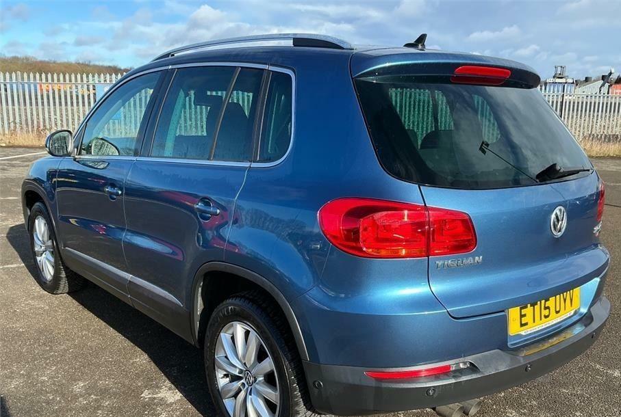 Volkswagen Tiguan 2.0 Tdi Bmt Match 150 4Motion Sat Nav 10 Ser ET15UYV Blue #2