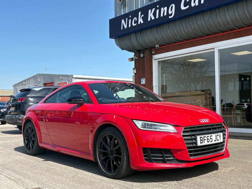 Audi TT 2.0 Tdi Ultra Sport 35 Tax Ulez Dab B Red