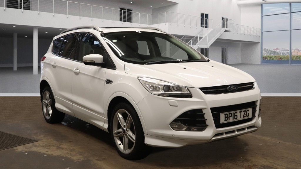 Ford Kuga 2.0 Tdci 150 Titanium X Sport Panroof Nav White