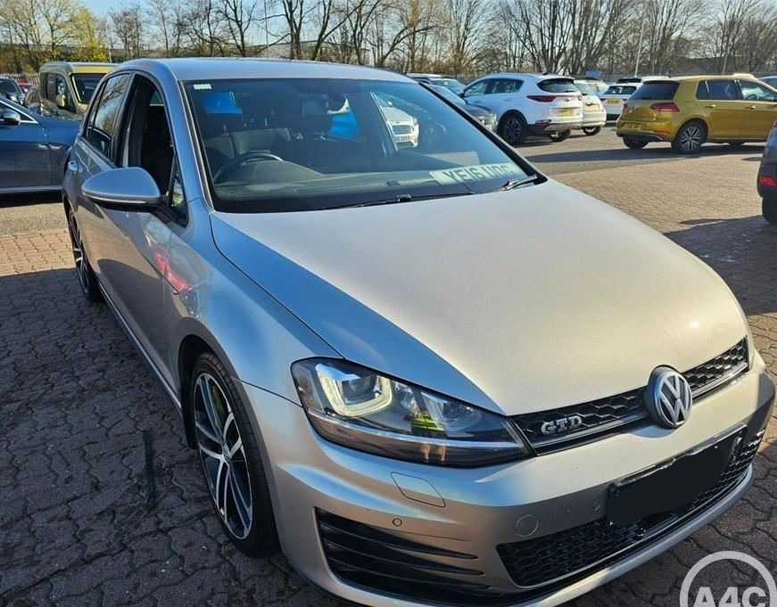 Volkswagen Golf 2.0 Tdi Gtd Sat Nav Ulez 35 Tax 64 Mp Silver