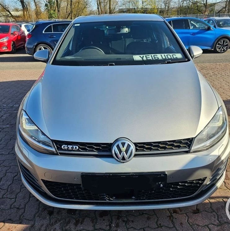 Volkswagen Golf 2.0 Tdi Gtd Sat Nav Ulez 35 Tax 64 Mp YE16UOG Silver #6