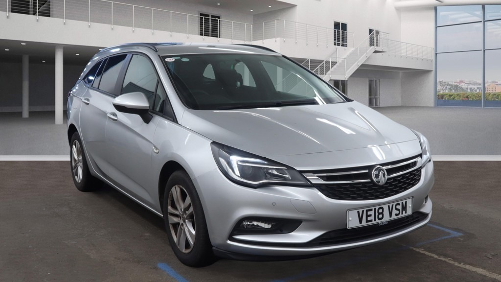 Vauxhall Astra 1.6 Cdti 16V Design Ulez 78 Mpg Dab B Silver