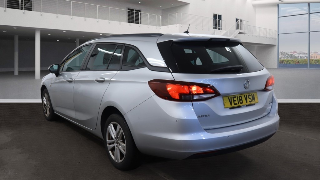 Vauxhall Astra 1.6 Cdti 16V Design Ulez 78 Mpg Dab B VE18VSM Silver #2
