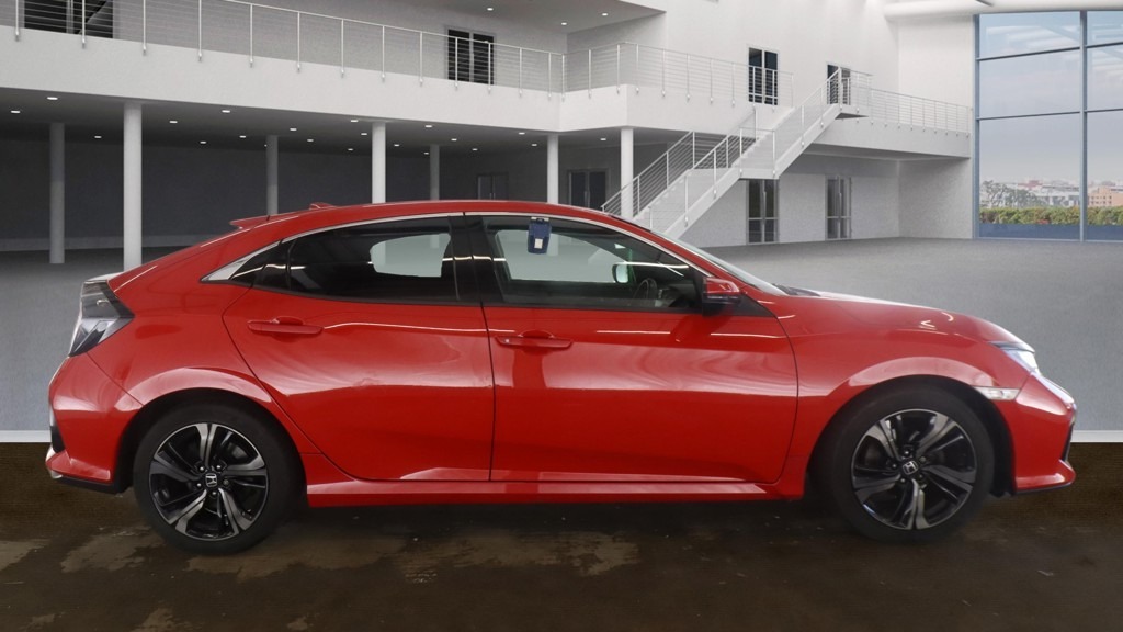 Honda Civic 1.0 Vtec Turbo 126 Sr Nav Camera Ulez FG19BBF Red #6