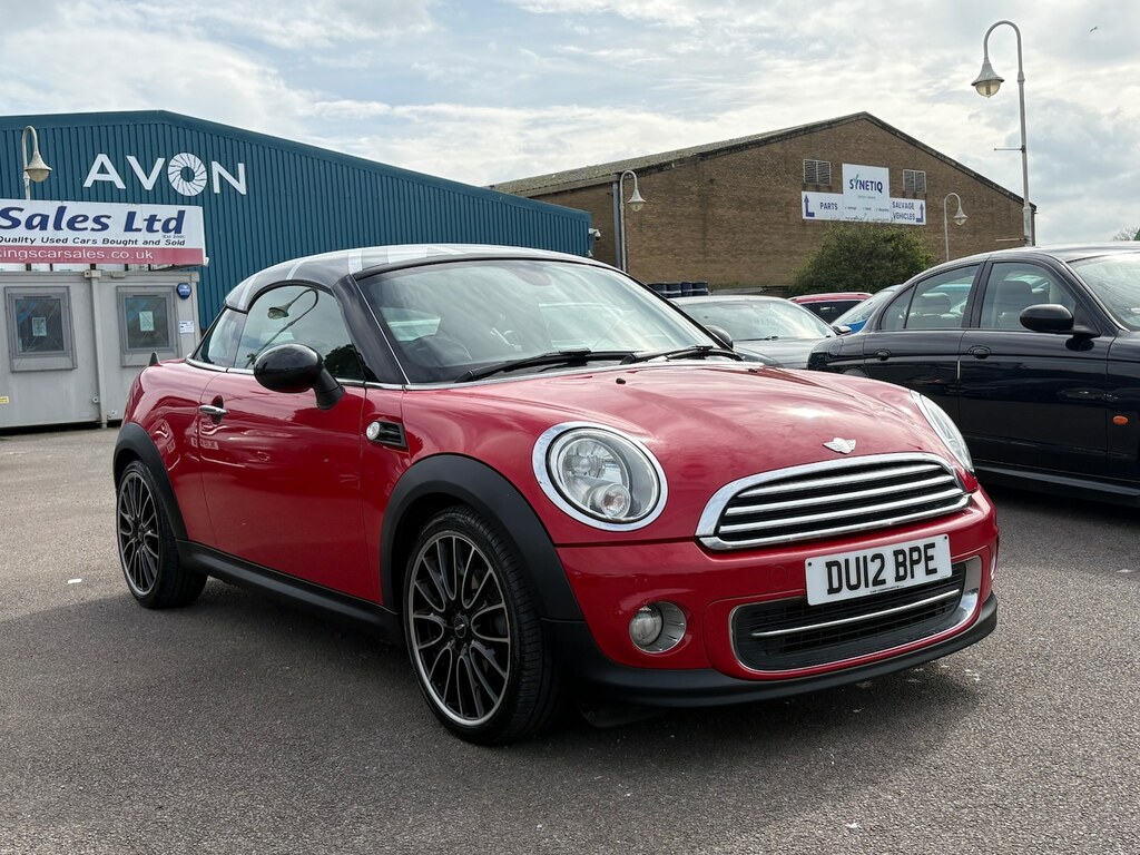 Mini Coupe 1.6 Cooper Chili Pk Jcw Alloys Dab Bl Red