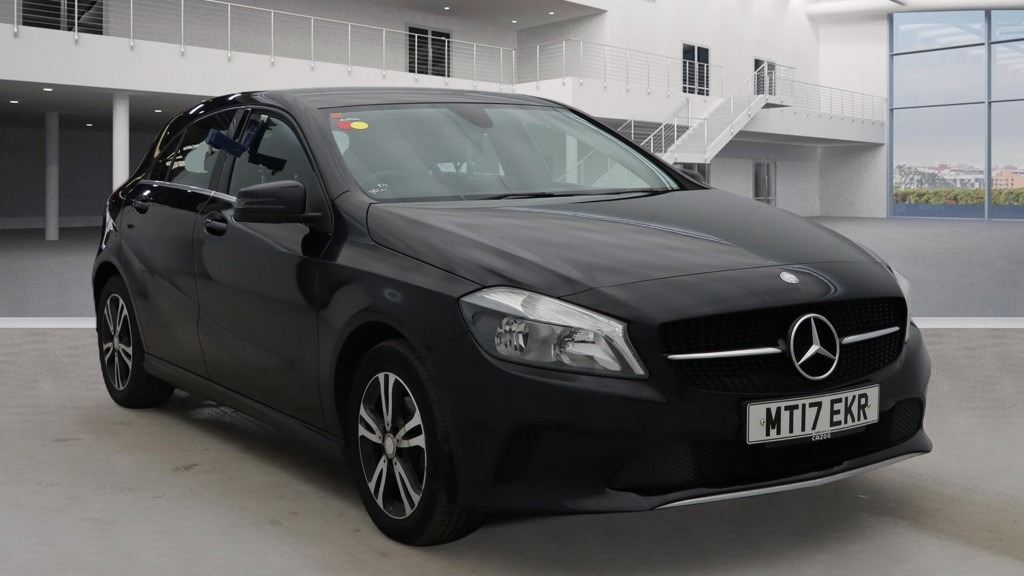Mercedes-Benz A Class A180d Se Nav Leather Bluetooth U Black