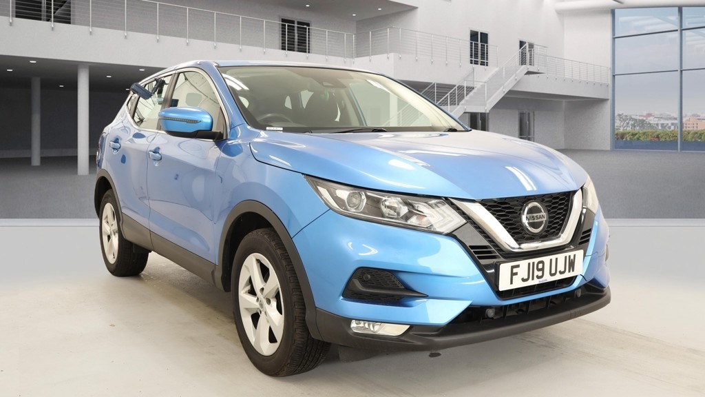 Nissan Qashqai 1.3 Dig-t Acenta Premium Nav Camera Nis Blue