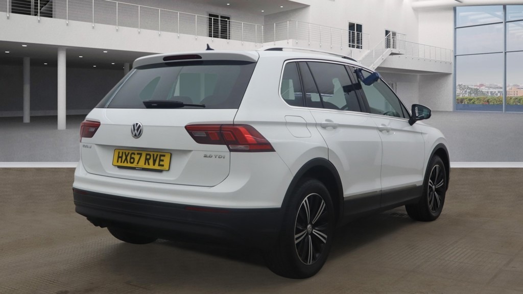 Volkswagen Tiguan 2.0 Tdi 150 Se Nav Dab Bluetooth Climat HX67RVE White #5