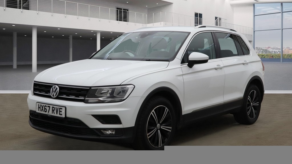 Volkswagen Tiguan 2.0 Tdi 150 Se Nav Dab Bluetooth Climat HX67RVE White #4