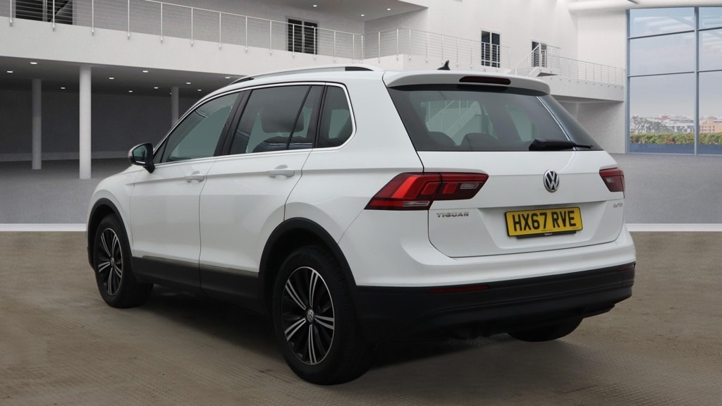 Volkswagen Tiguan 2.0 Tdi 150 Se Nav Dab Bluetooth Climat HX67RVE White #2