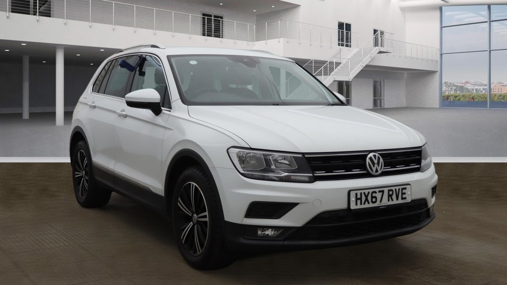 Volkswagen Tiguan 2.0 Tdi 150 Se Nav Dab Bluetooth Climat White