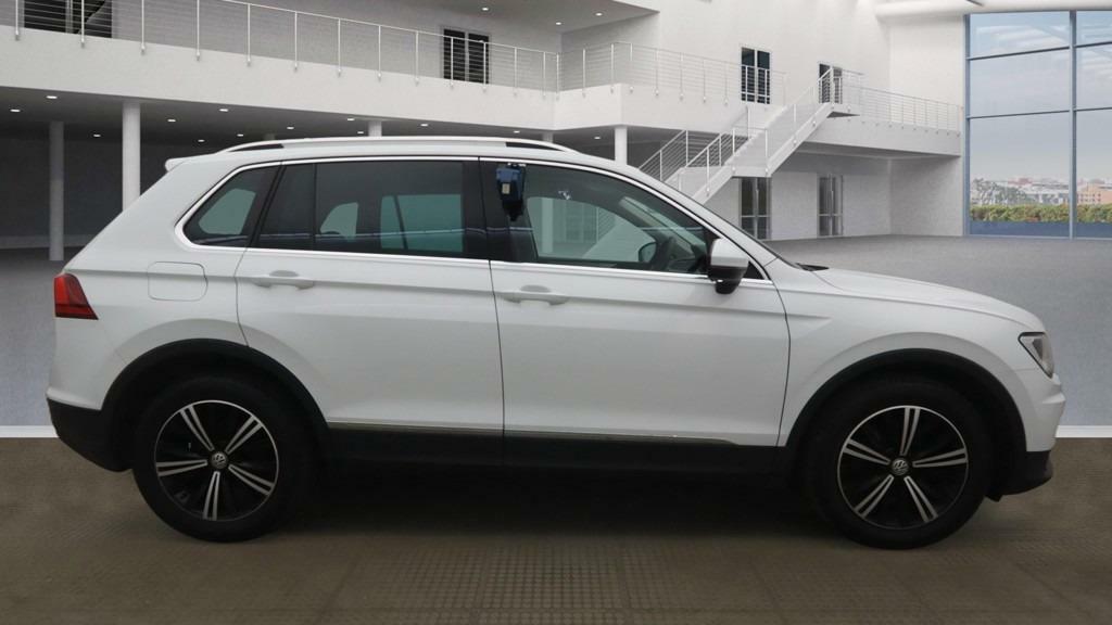 Volkswagen Tiguan 2.0 Tdi 150 Se Nav Dab Bluetooth Climat HX67RVE White #6