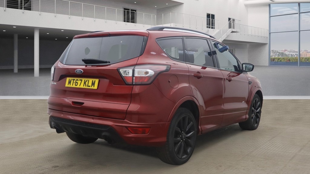 Ford Kuga 2.0 Tdci 180 St-line X 4Wd Panroof Nav MT67KLM Red #5