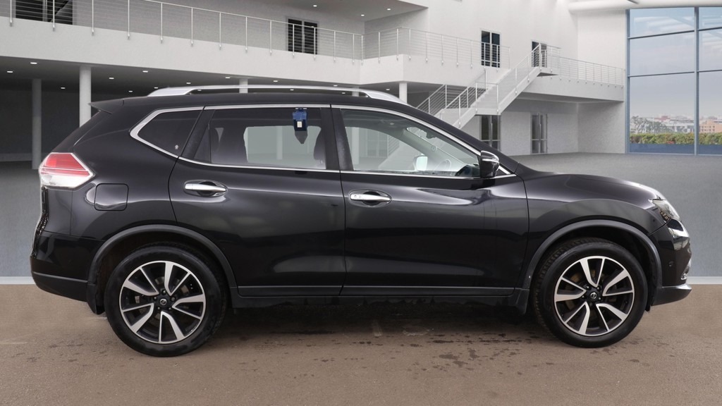 Nissan X-Trail 1.6 Dci Tekna Panroof Nav 7 Seats Ule VF66KYT Black #6