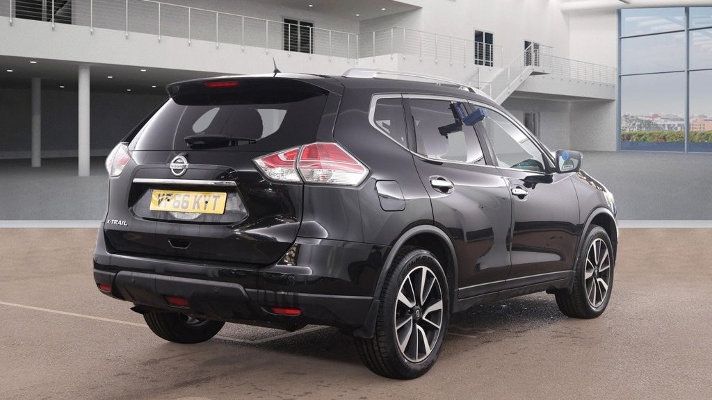 Nissan X-Trail 1.6 Dci Tekna Panroof Nav 7 Seats Ule VF66KYT Black #5
