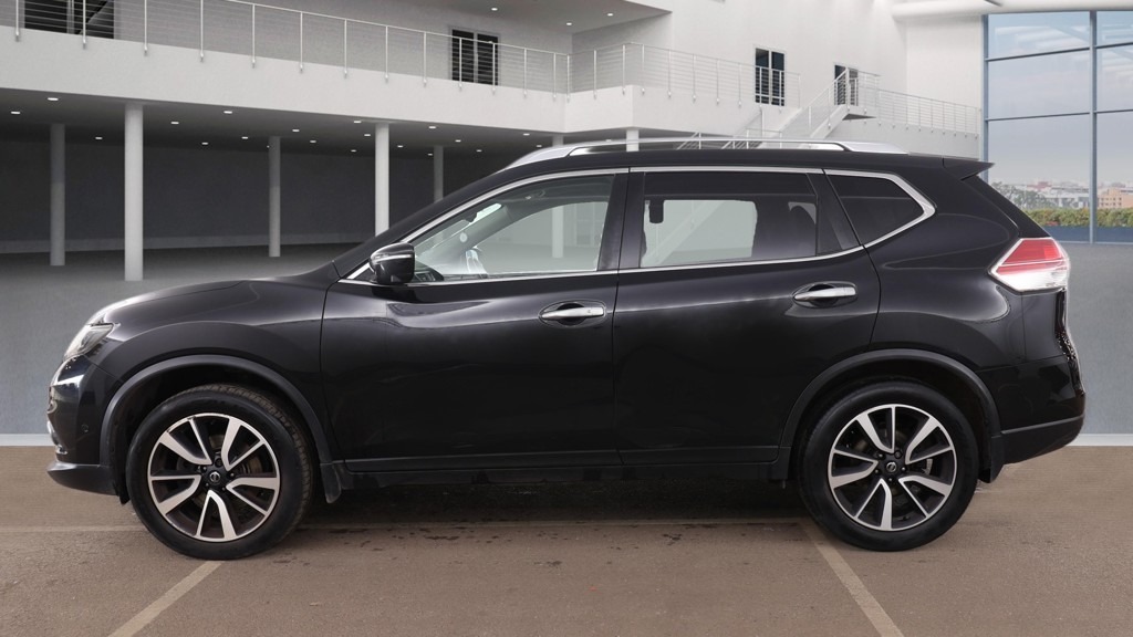 Nissan X-Trail 1.6 Dci Tekna Panroof Nav 7 Seats Ule VF66KYT Black #2