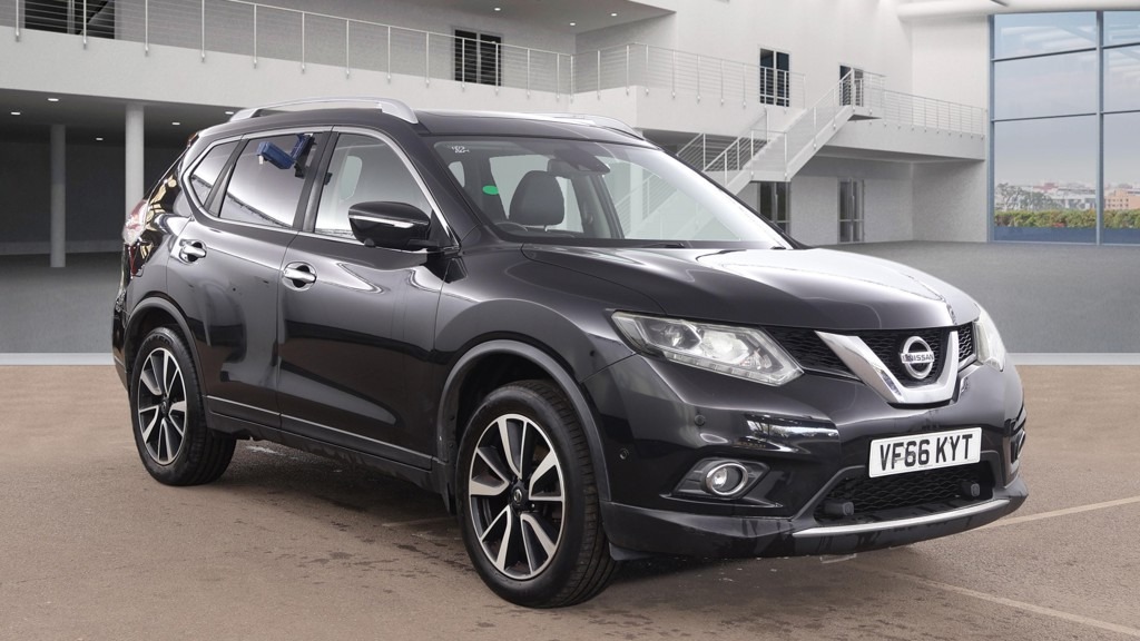 Nissan X-Trail 1.6 Dci Tekna Panroof Nav 7 Seats Ule Black