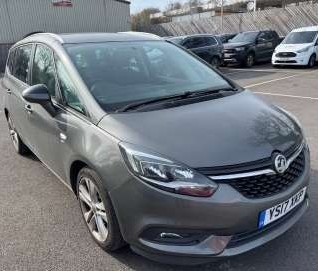 Vauxhall Zafira 2.0 Cdti 170 Sri Nav Leather Ulez 7 Ser Grey