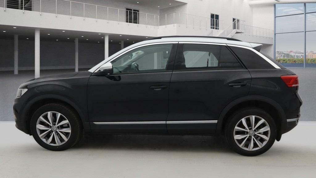 Volkswagen T-Roc 1.5 Tsi Evo Design Ulez Car Net Apps Da SB18UPC Black #6