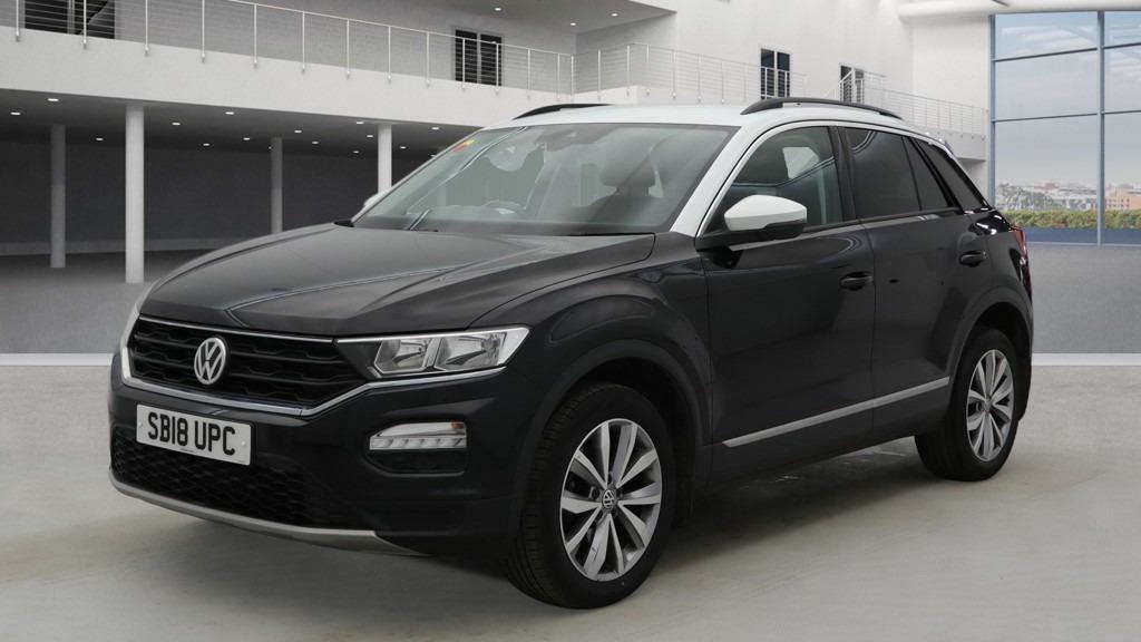 Volkswagen T-Roc 1.5 Tsi Evo Design Ulez Car Net Apps Da SB18UPC Black #3